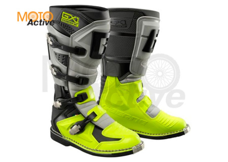 Мотоботы GAERNE GX-1 (Hi-Vis желтый/серый/черный)